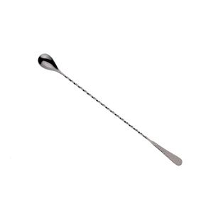 Mercer Culinary Barfly 13.1in Diamond Lattice Japanese Style Bar Spoon - M37204BK 