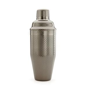 Mercer Culinary Barfly 24oz Diamond Etched Lattice Japanese Cocktail Shaker - M37205BK 