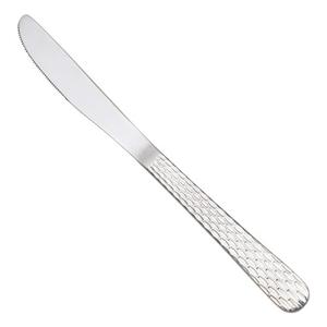 Winco Caspian Medium Weight Stainless Steel Dinner Knife - 1 Doz - 0023-08