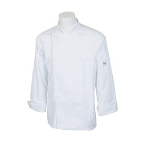 Mercer Culinary Genesis Unisex White Long Sleeve Chef Jacket - XS - M61010WHXS 