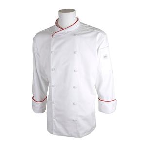 Mercer Culinary Renaissance Men's White Long Sleeve Chef Jacket - XS - M62015WRXS