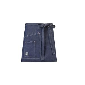 Mercer Culinary Metro Edge Indigo Cotton Denim Waist Apron with 44in Ties - M63202DEN 