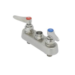 T&S Brass EverSteel Stainless Steel 4in Deck Mount Workboard with Handles - S-1110-LN 