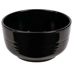 TableCraft Cold Holding 3.5qt Black Finish Round Aluminum Bowl - CW3170BK 