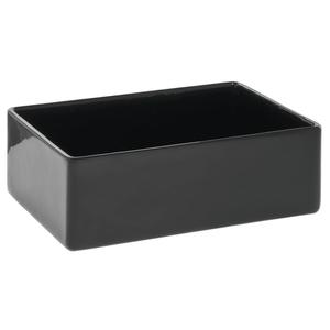 TableCraft Cold Holding 3qt Black Finish Round Aluminum Bowl - CW4002BK 