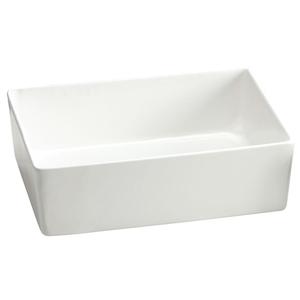 TableCraft Cold Holding 3qt White Finish Round Aluminum Bowl - CW4002W 