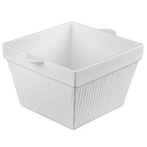 TableCraft Cold Holding 6.5qt Natural Finish Square Aluminum Bowl - CW1490N 