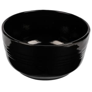 TableCraft Cold Holding 6.75qt Black Finish Aluminum Fruit Bowl - CW3180BK 