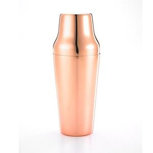 Mercer Culinary Barfly Copper Plated 2 Piece 24oz Parisienne Cocktail Shaker - M37085CP 