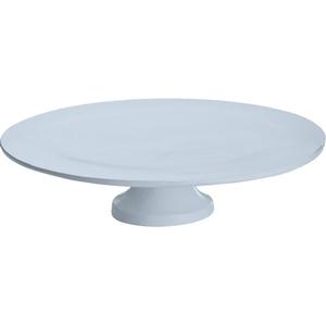 TableCraft Cold Holding 13-1/2in dia. Grey Cake Stand with Platter - CW17005GY 