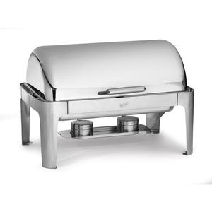 TableCraft 9qt Fuel Powered Chafer Dish with Full Size Roll Top - CW40167 