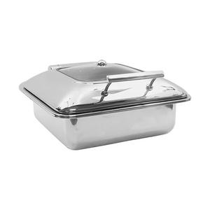 TableCraft 6qt Induction Round Chafer Dish with Two-Thirds Size - CW40163 