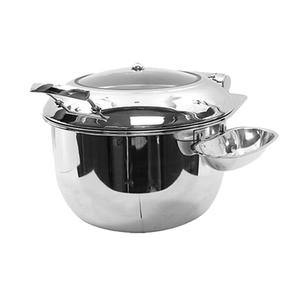 TableCraft 9 Qt. Induction Soup Stainless Steel Chafer Dish - CW40182