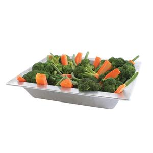 TableCraft Aurora™ Cold Holding 3qt Aluminum Half Size Food Pan - CW4052N 