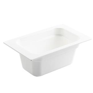 TableCraft Cold Holding 1.25 Qt. Aluminum Fourth Size Food Pan - CW354W