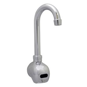 BK Resources Heavy Duty Electronic Splash Mount Faucet - BKF-SEF-5G