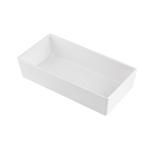 TableCraft Simple Solution™ 3.3 Qt. Aluminum Third Size Food Pan - CW5012W