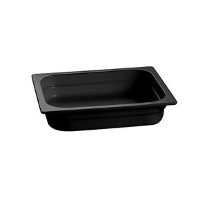 TableCraft Cold Holding Steam Table 3.5 Qt. Aluminum Half Size Food Pan - CW310BK