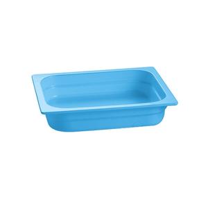 TableCraft Cold Holding Steam Table 3.5 Qt. Aluminum Half Size Food Pan - CW310SBL