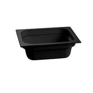 TableCraft Cold Holding Steam Table 5qt Aluminum Half Size Food Pan - CW320BK 