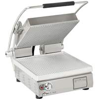 Star Two Sided Panini Sandwich Grill - Aluminum/Grooved 14 X 14 - PGT14 