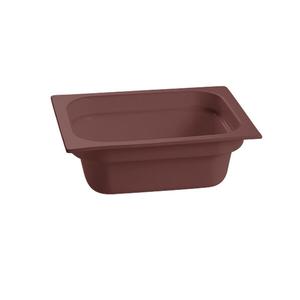 TableCraft Cold Holding Steam Table 5 Qt. Aluminum Half Size Food Pan - CW320BR