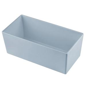 TableCraft Simple Solutions™ Cold Holding Half Size 5 Qt. Aluminum Bowl - CW5014GY