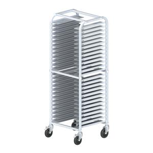 Winco Full Height Mobile Pizza Rack with (26) Pan Capacity - AWPR-26BK 