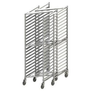 Winco Welded Aluminum Nesting Sheet Pan Rack with 3in Spacing - AWZK-20 