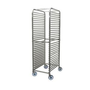 Winco Full Height Mobile Sheet Pan Rack with (30) Full-Size Pan Cap. - ALRK-30BK 