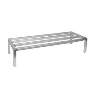 Winco 60" x 20" Welded Aluminum Tubular Dunnage Rack - ADRK-2060