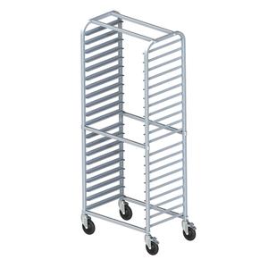 Winco Full Height Mobile Sheet Pan Rack with (20) Full-Size Pan Cap. - ALRS-20BK 