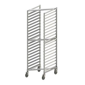 Winco Nesting Mobile Sheet Pan Rack with (20) Full-Size Pan Cap. - ALZK-20BK 