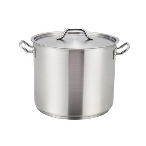 Winco 40qt Premium Induction Stock Pot with (2) Welded Handles - SST-40 