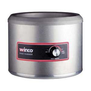 Winco 11 Qt Size Round Countertop Electric Food Warmer - FW-11R250