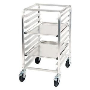 Winco Half Height Mobile Sheet Pan Rack with (10) Full-Size Pan Cap. - AWRK-10 