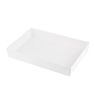 TableCraft Simple Solutions™ Full Size 10 Qt. Long Aluminum Bowl - CW5000W