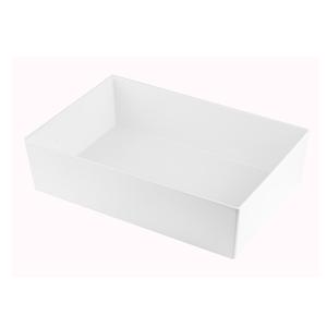 TableCraft Simple Solutions™ Full Size 18 qt. Food Pan w/ Straight Edge - CW5002W