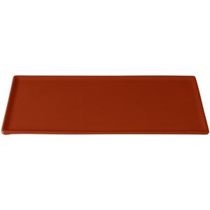 TableCraft Rectangular Cast Aluminum 13-1/4in x 6-3/4in Platter - Copper - CW2106CP 