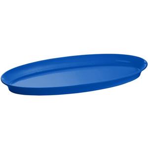 TableCraft Ovular Cast Aluminum 21" x 9" King Fish Platter- Cobalt Blue - CW2210CBL