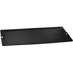 TableCraft XL Rectangular Cast Aluminum 32.5in x 20in Platter - Black - CW20190BK 