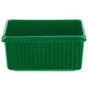 TableCraft Cold 3qt Aluminum Rectangle Serving Bowl - Green - CW1530GN 