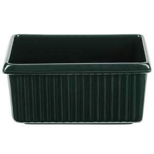 TableCraft Cold 3qt Aluminum Rectangle Serving Bowl - Hunter Green - CW1530HGN 