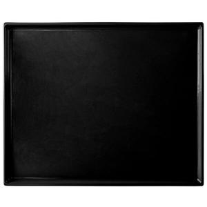 TableCraft Rectangular Half Size Cooling Serving Tray - Black - CW2112BK