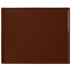 TableCraft Rectangular Half Size Cooling Serving Tray - Brown - CW2112BR 