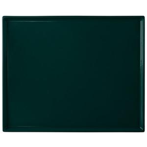 TableCraft Rectangular Half Size Cooling Serving Tray - Hunter Green - CW2112HGN