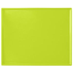 TableCraft Rectangular Half Size Cooling Serving Tray - Lime Green - CW2112LG