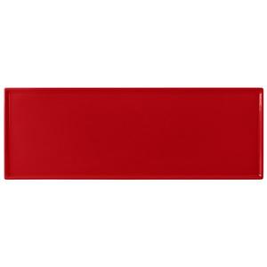 TableCraft Rectangular Full Size Cooling Serving Tray - Red - CW2107R