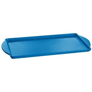 TableCraft Rectangular 13.5in x 24.25in Aluminum Display Tray - Sky Blue - CW4220SBL 