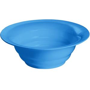 TableCraft 10 qt. Cast Aluminum Wide Rim Salad Bowl - Sky Blue - CW3120SBL